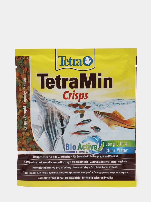 Tetra TetraMin Crisps корм для всех видов рыб в чипсах, 12 г