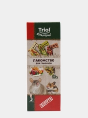Лакомство Triol Original для грызунов АССОРТИ (уп.3шт.), 75г