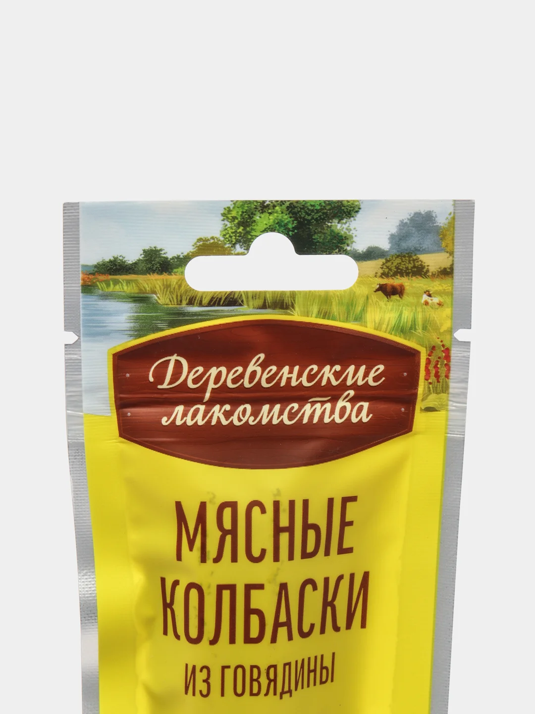 Деревенские лакомства Мясные колбаски из говядины (100% мясо), 0,045 кг