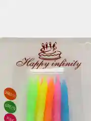 Свечи для торта, 10 шт