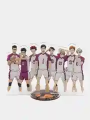 Фигурка акриловая 2D по аниме "Волейбол!!", команда Шираторизава