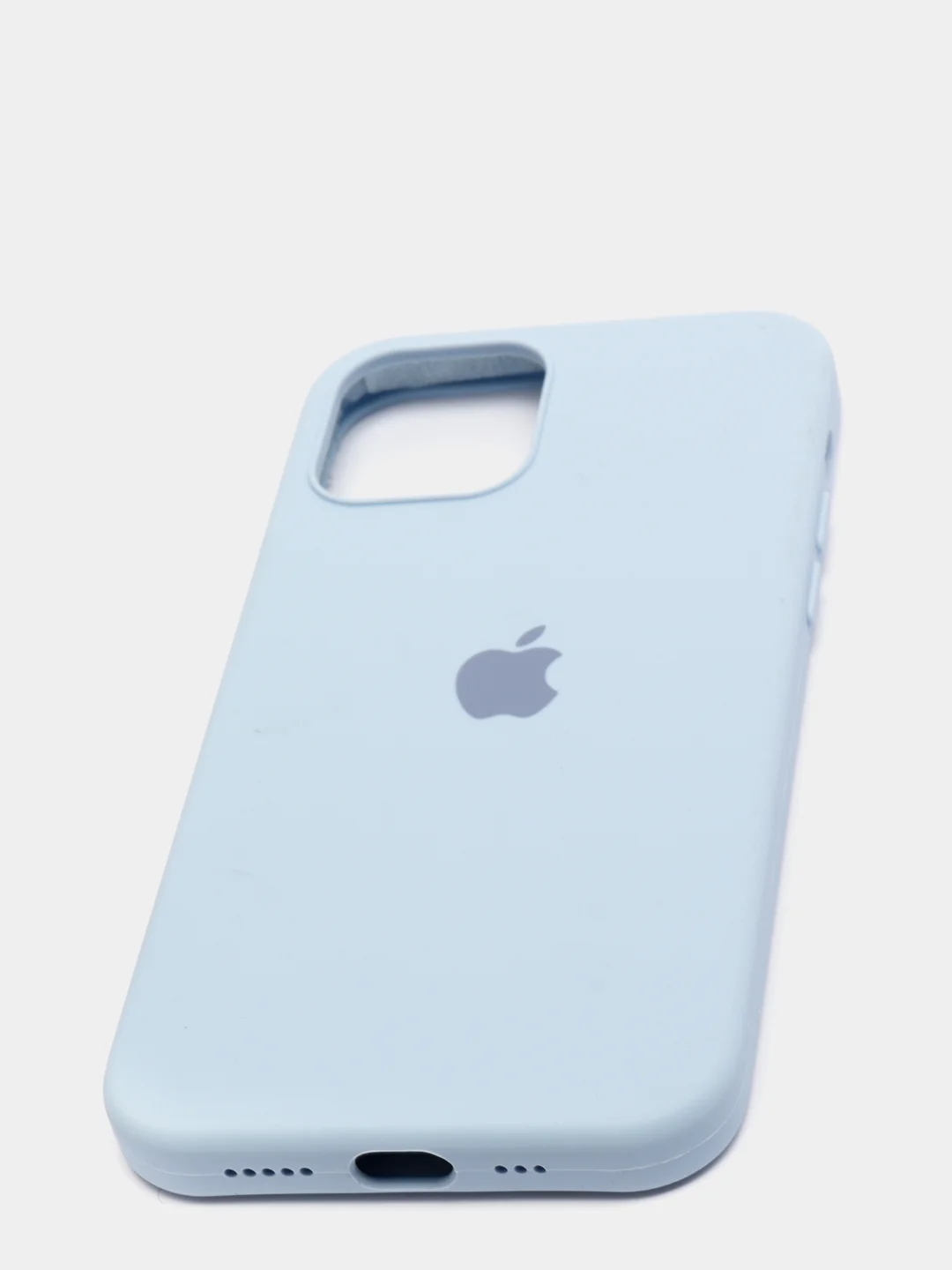 Небесно-голубой чехол силиконовый для iPhone 6/6s/6+/6s+/7/8/7+/8+/X/XS/XR/XS Max/11/11 Pro/SE 2020