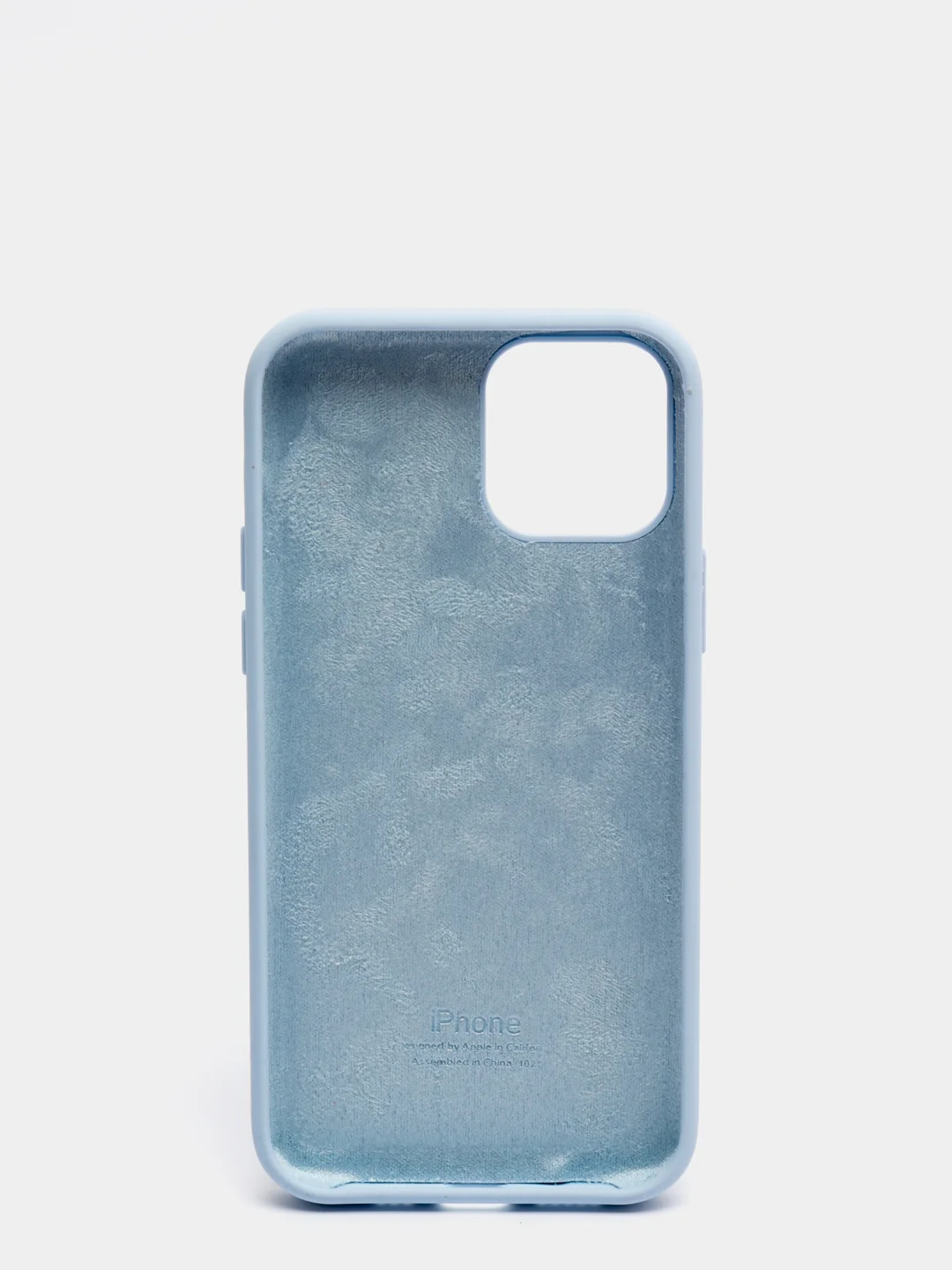 Небесно-голубой чехол силиконовый для iPhone 6/6s/6+/6s+/7/8/7+/8+/X/XS/XR/XS Max/11/11 Pro/SE 2020