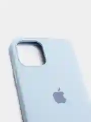 Небесно-голубой чехол силиконовый для iPhone 6/6s/6+/6s+/7/8/7+/8+/X/XS/XR/XS Max/11/11 Pro/SE 2020
