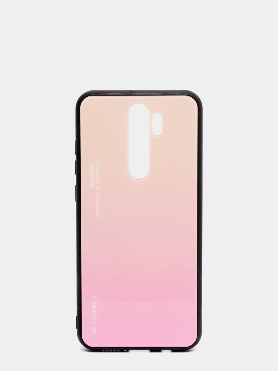Желтый градиентный чехол из закалённого стекла для Xiaomi Redmi 7A,8A,6A,8,Note 8,7,8T,10,K20,9T