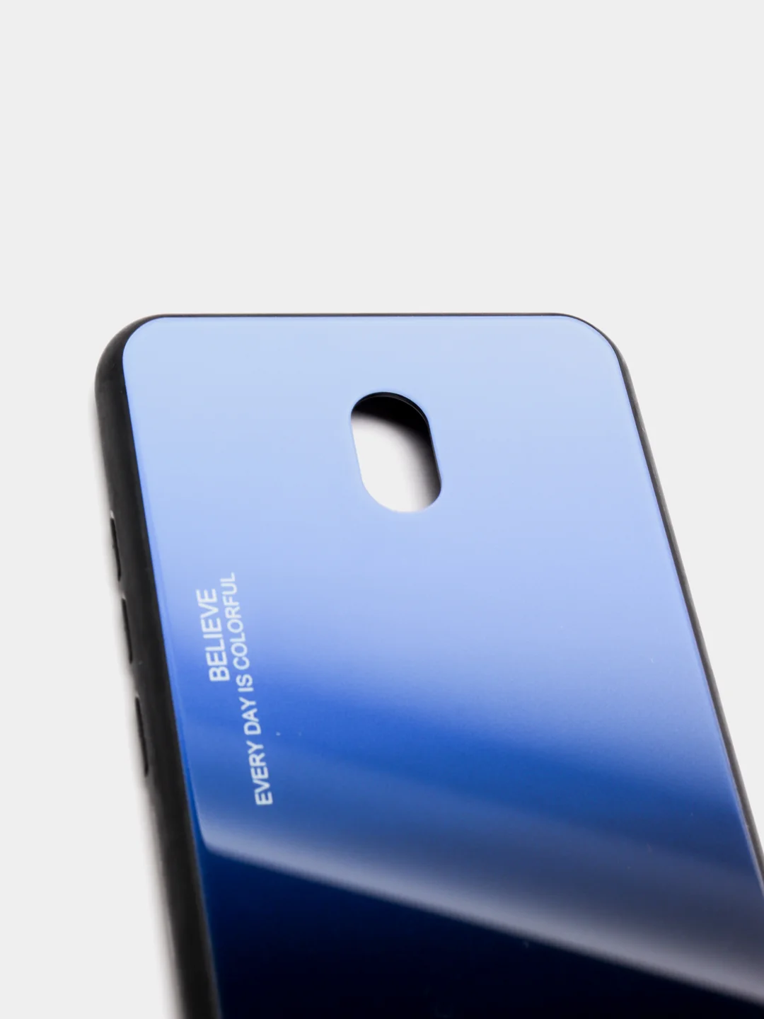Синий градиентный чехол из закалённого стекла для Xiaomi Redmi 7A,8A,6A,8,Note 8,7,8T,10,K20,9T