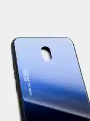Синий градиентный чехол из закалённого стекла для Xiaomi Redmi 7A,8A,6A,8,Note 8,7,8T,10,K20,9T