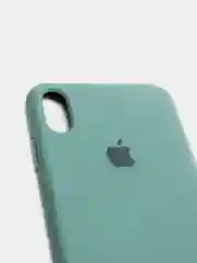 Зеленый чехол для iPhone, кремовые цвета, мягкий внутри