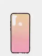 Желтый градиентный чехол из закалённого стекла для Xiaomi Redmi 7A,8A,6A,8,Note 8,7,8T,10,K20,9T