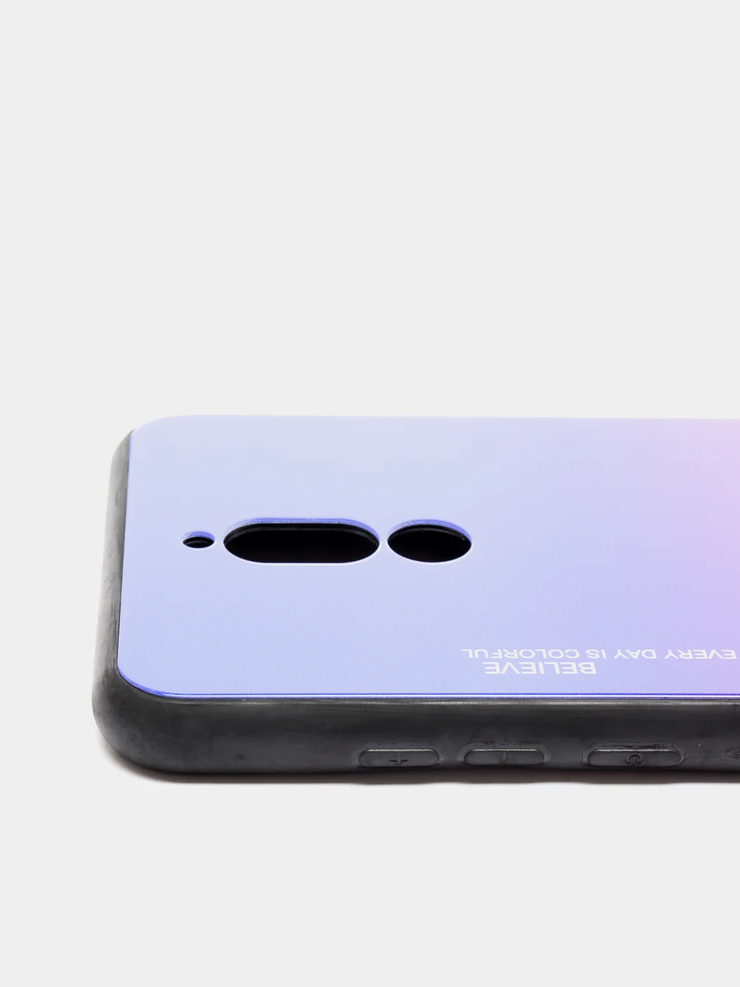 Темно-синий градиентный чехол из закалённого стекла для Xiaomi Redmi 7A,8A,6A,8,Note 8,7,8T,10,K20,9T