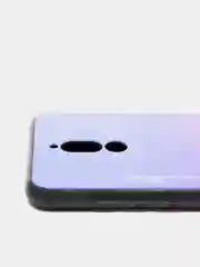 Темно-синий градиентный чехол из закалённого стекла для Xiaomi Redmi 7A,8A,6A,8,Note 8,7,8T,10,K20,9T