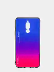Темно-синий градиентный чехол из закалённого стекла для Xiaomi Redmi 7A,8A,6A,8,Note 8,7,8T,10,K20,9T