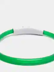 Зеленый ошейник светящийся для собак с USB