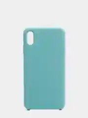 Бирюзовый чехол Silicone Case силиконовый с микрофиброй IPhone 5/5s/SE 6/6s 7/8 7+/8+ X/XS / 11 / 12