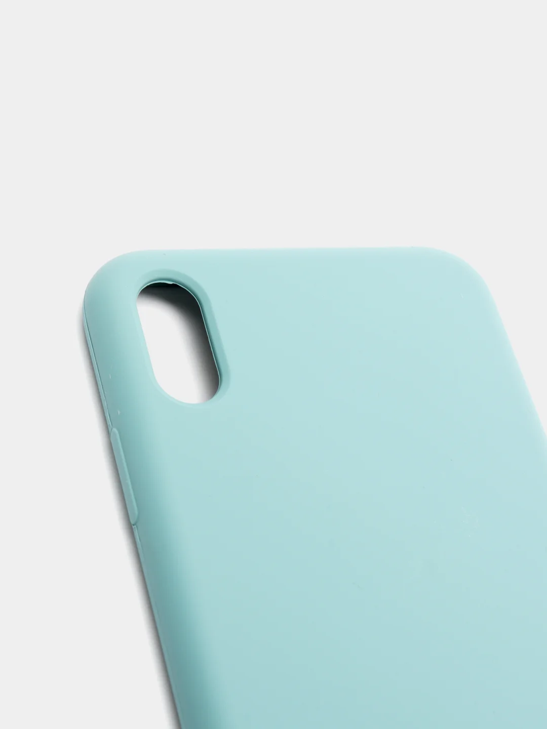 Бирюзовый чехол Silicone Case силиконовый с микрофиброй IPhone 5/5s/SE 6/6s 7/8 7+/8+ X/XS / 11 / 12