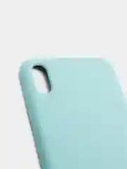 Бирюзовый чехол Silicone Case силиконовый с микрофиброй IPhone 5/5s/SE 6/6s 7/8 7+/8+ X/XS / 11 / 12