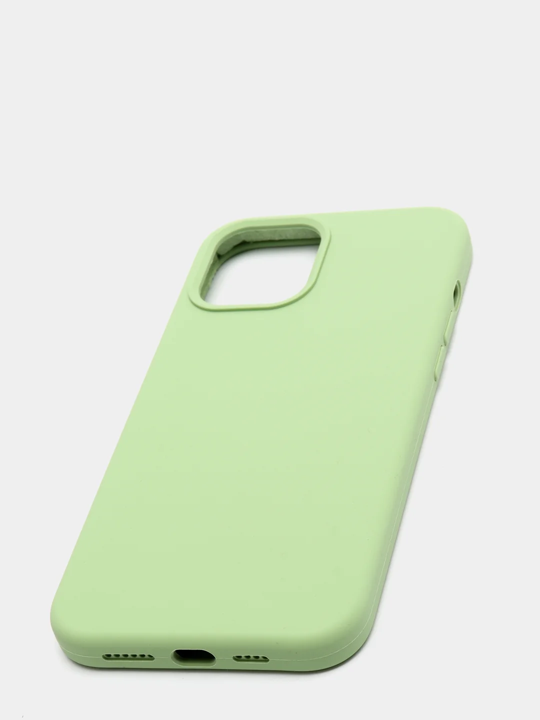 Лесной зеленый чехол Silicone Case силиконовый с микрофиброй IPhone 5/5s/SE 6/6s 7/8 7+/8+ X/XS / 11 / 12
