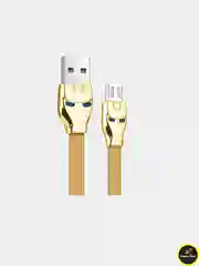 Кабель USB - Micro 1.2м Hoco U14 Steel Man / Провод / Шнур / Зарядка