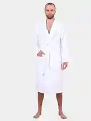 Белый халат мужской махровый