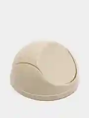 Белый контейнер для мусора настольный 19x13 см (ведро)