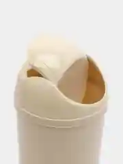 Белый контейнер для мусора настольный 19x13 см (ведро)
