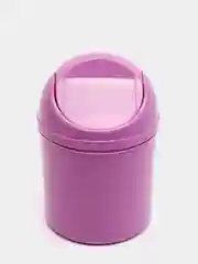 Аметистовый контейнер для мусора настольный 19x13 см (ведро)