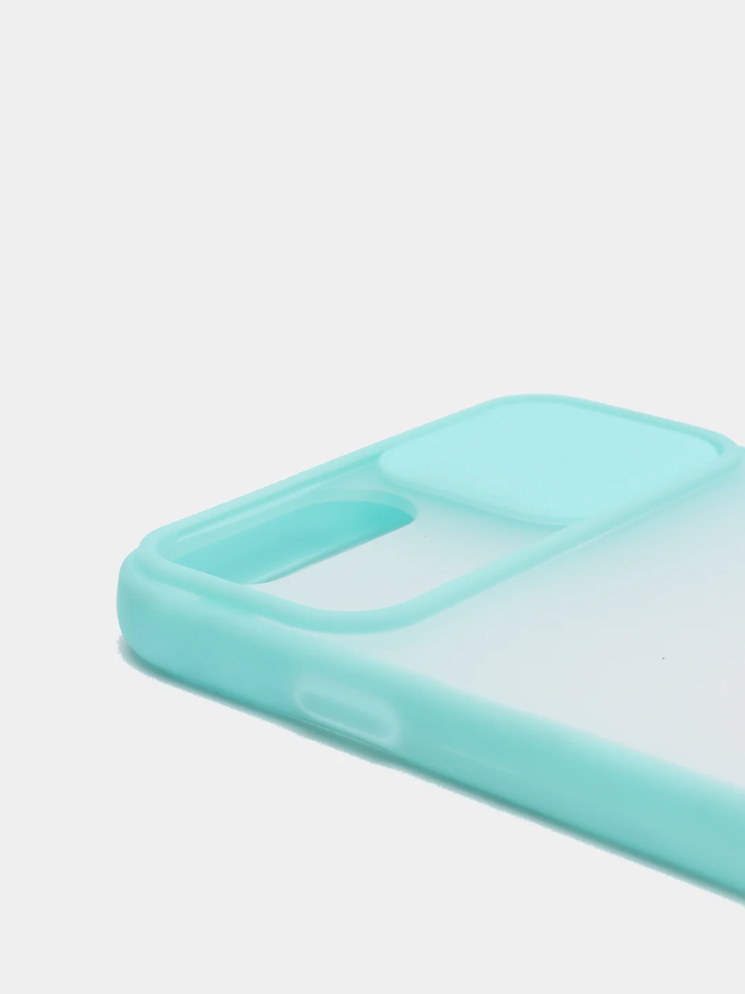 Голубой чехол с защитой шторкой для камеры на iPhone 6s/7/8/Plus/SE/20/X/XS/XR/11/Pro/Max/12/13/айфон