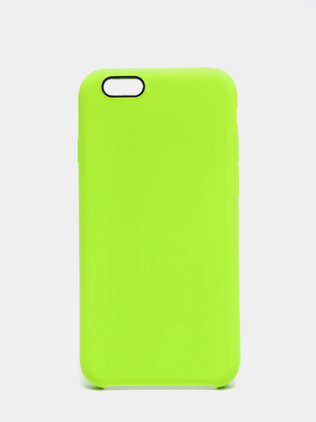 Лайм чехол Silicone Case силиконовый с микрофиброй IPhone 5/5s/SE 6/6s 7/8 7+/8+ X/XS / 11 / 12