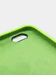 Лайм чехол Silicone Case силиконовый с микрофиброй IPhone 5/5s/SE 6/6s 7/8 7+/8+ X/XS / 11 / 12