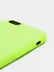Лайм чехол Silicone Case силиконовый с микрофиброй IPhone 5/5s/SE 6/6s 7/8 7+/8+ X/XS / 11 / 12