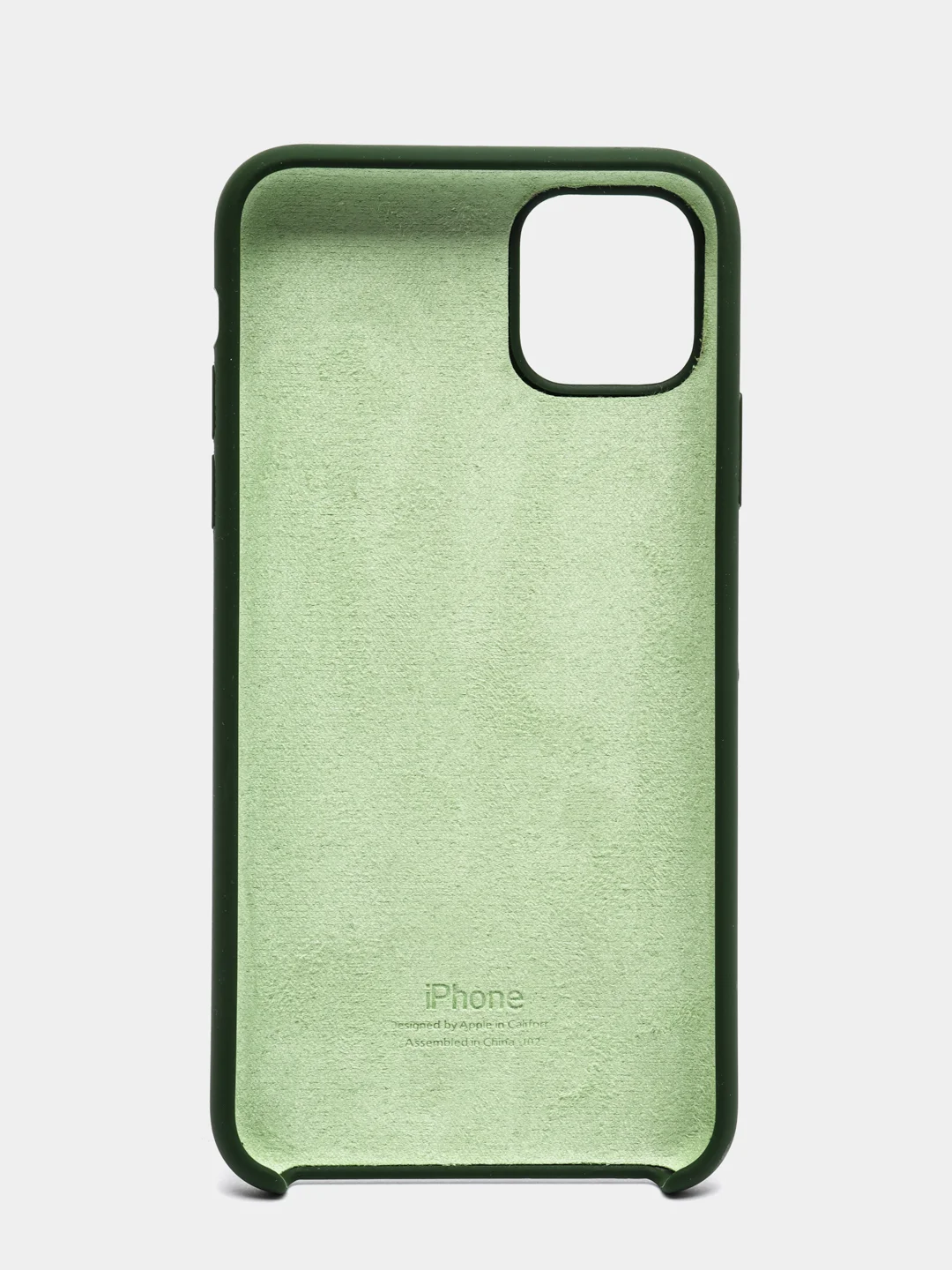 Лесной зеленый чехол силиконовый для iPhone 6/6s/6+/6s+/7/8/7+/8+/X/XS/XR/XS Max/11/11 Pro/SE 2020