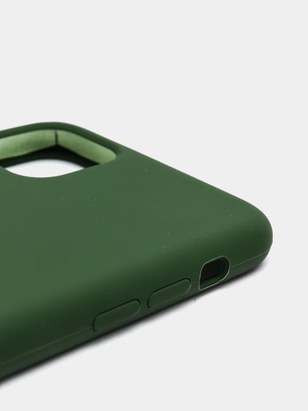 Лесной зеленый чехол силиконовый для iPhone 6/6s/6+/6s+/7/8/7+/8+/X/XS/XR/XS Max/11/11 Pro/SE 2020