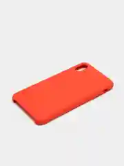 Коралловый чехол Silicone Case силиконовый с микрофиброй IPhone 5/5s/SE 6/6s 7/8 7+/8+ X/XS / 11 / 12