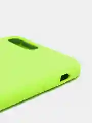 Лайм чехол Silicone Case силиконовый с микрофиброй IPhone 5/5s/SE 6/6s 7/8 7+/8+ X/XS / 11 / 12