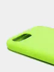 Лайм чехол Silicone Case силиконовый с микрофиброй IPhone 5/5s/SE 6/6s 7/8 7+/8+ X/XS / 11 / 12