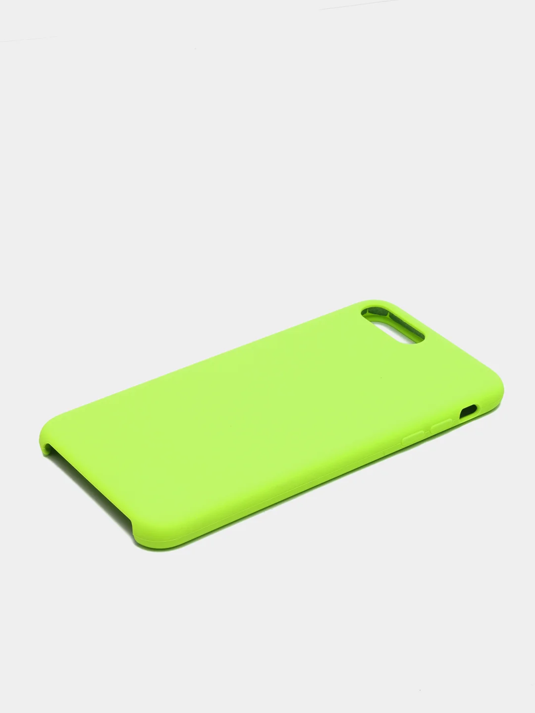 Лайм чехол Silicone Case силиконовый с микрофиброй IPhone 5/5s/SE 6/6s 7/8 7+/8+ X/XS / 11 / 12