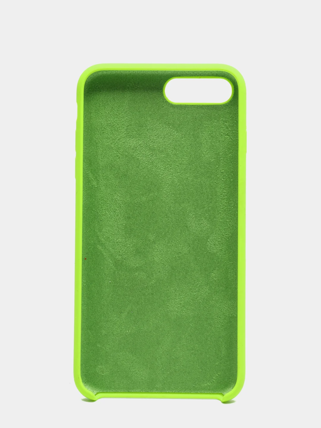 Лайм чехол Silicone Case силиконовый с микрофиброй IPhone 5/5s/SE 6/6s 7/8 7+/8+ X/XS / 11 / 12