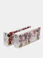 Набор 20 пачек бумажных платочков"Микки Маус"с рис.,4 сл.,21х21см,World Cart(MKN/набор/20)