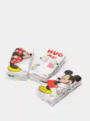 Набор 20 пачек бумажных платочков"Микки Маус"с рис.,4 сл.,21х21см,World Cart(MKN/набор/20)