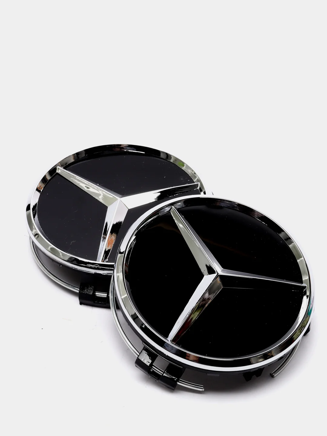 Колпачки заглушки на литые диски Mercedes-Benz 75мм 4шт / Мерседес / Мерс /