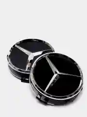 Колпачки заглушки на литые диски Mercedes-Benz 75мм 4шт / Мерседес / Мерс /
