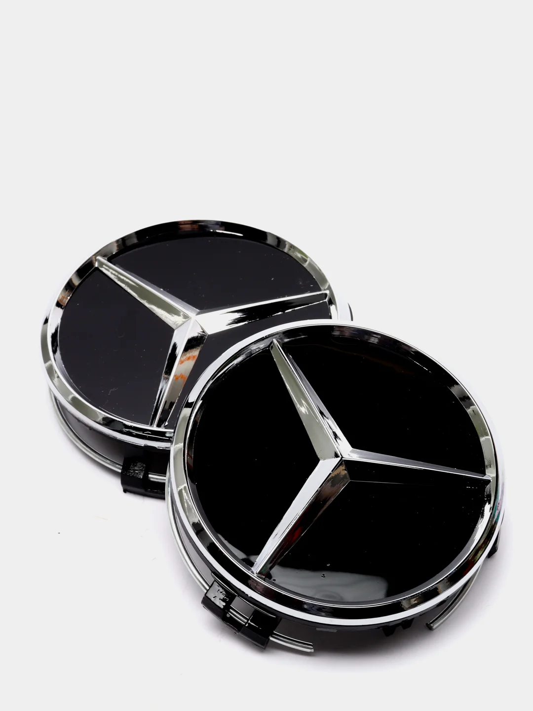 Колпачки заглушки на литые диски Mercedes-Benz 75мм 4шт / Мерседес / Мерс /