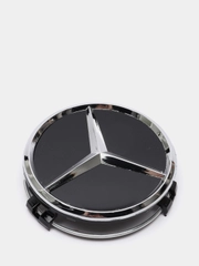 Колпачки заглушки на литые диски Mercedes-Benz 75мм 4шт / Мерседес / Мерс /