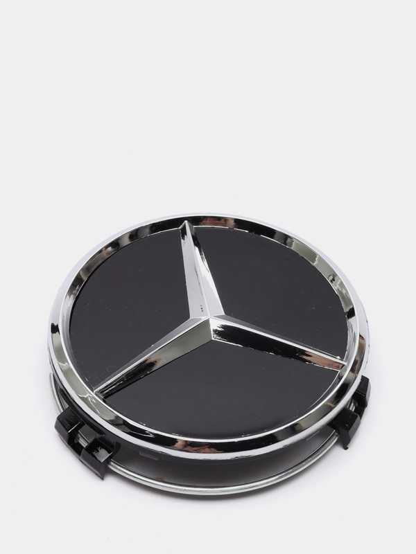 Колпачки заглушки на литые диски Mercedes-Benz 75мм 4шт / Мерседес / Мерс /
