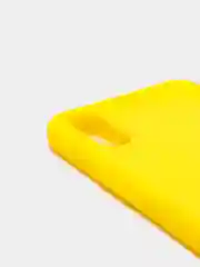 Желтый чехол силиконовый для iPhone Xr / X-XS / XSMax