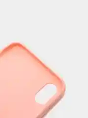 Розовый чехол силиконовый для iPhone Xr / X-XS / XSMax