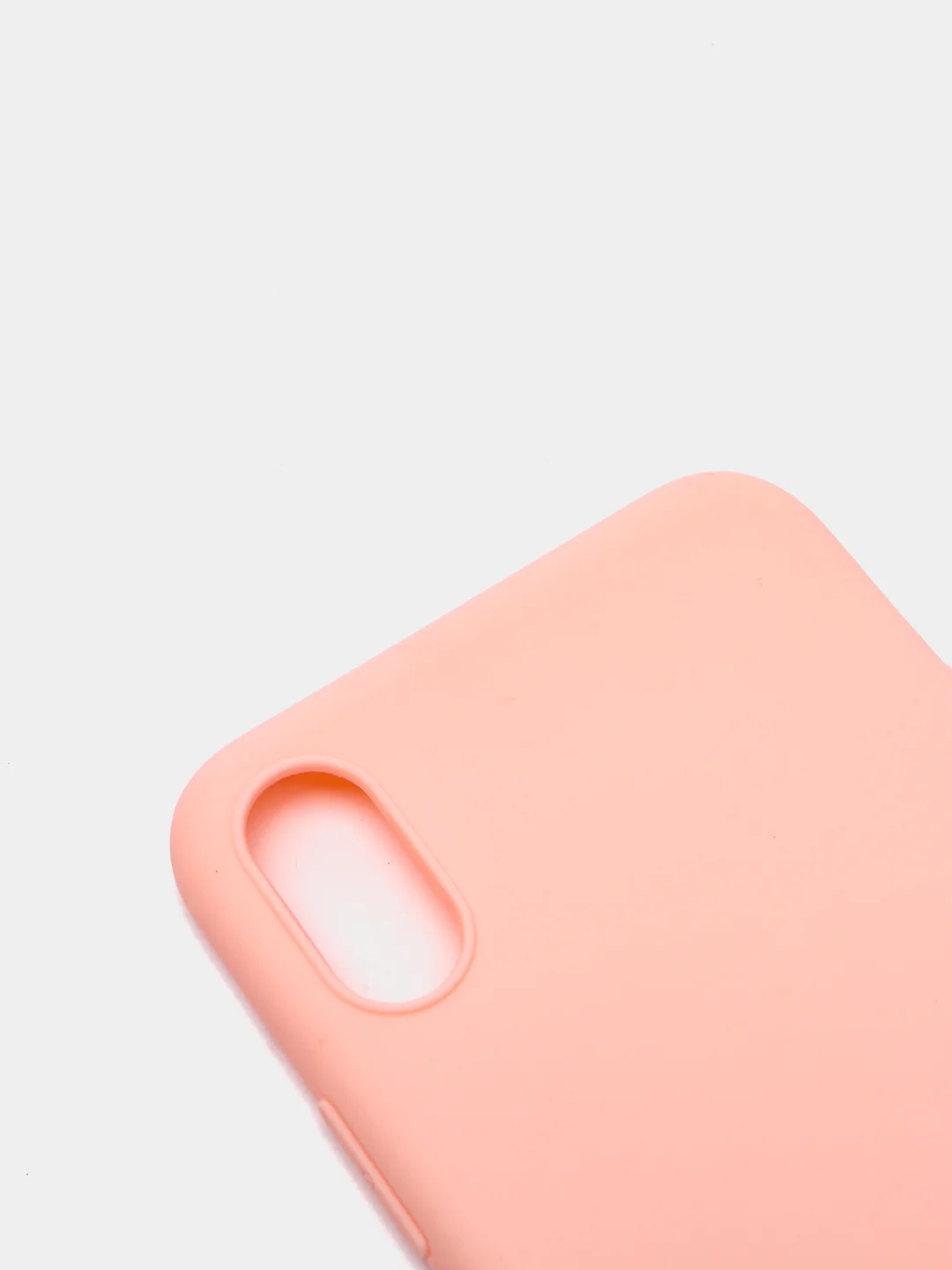 Розовый чехол силиконовый для iPhone Xr / X-XS / XSMax