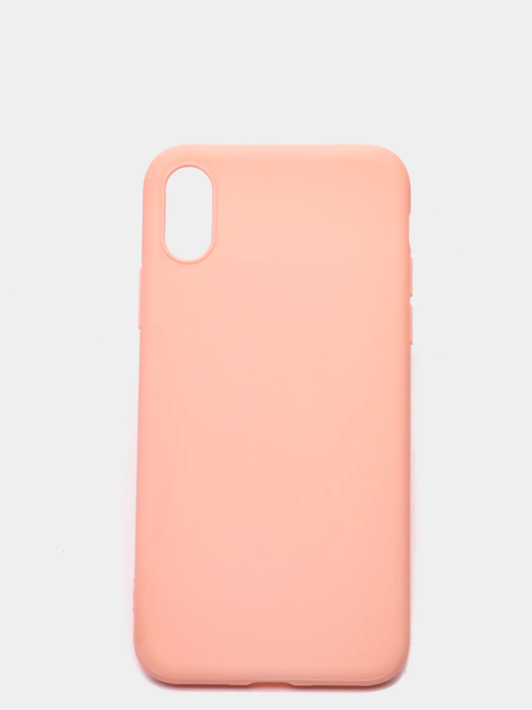 Розовый чехол силиконовый для iPhone Xr / X-XS / XSMax