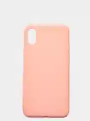 Розовый чехол силиконовый для iPhone Xr / X-XS / XSMax
