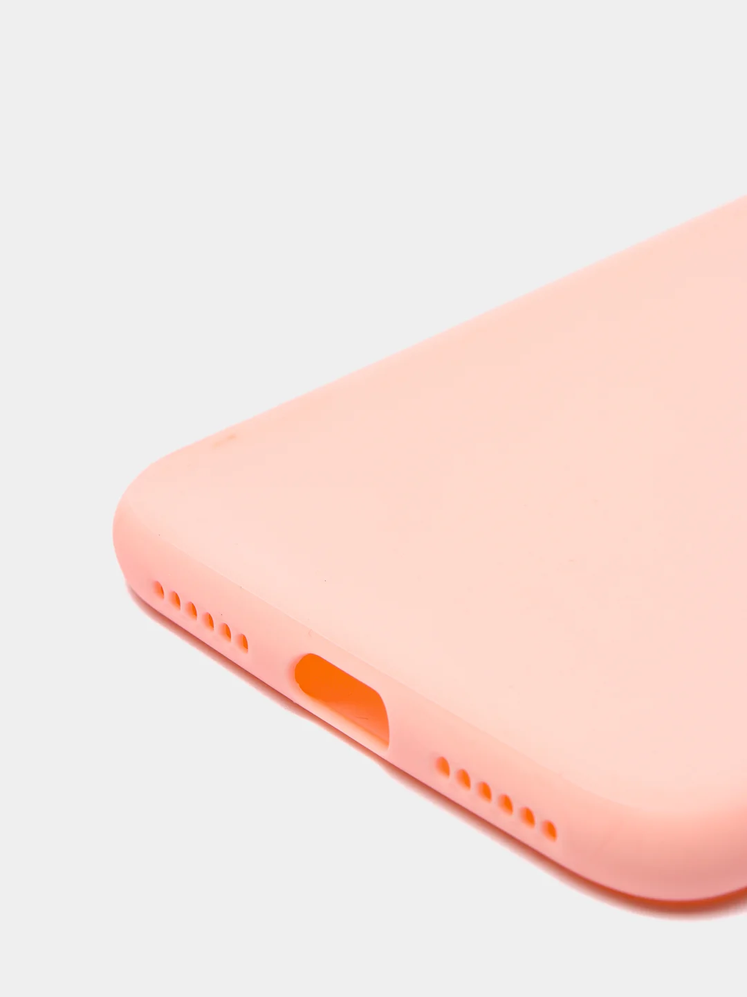 Розовый чехол силиконовый для iPhone Xr / X-XS / XSMax